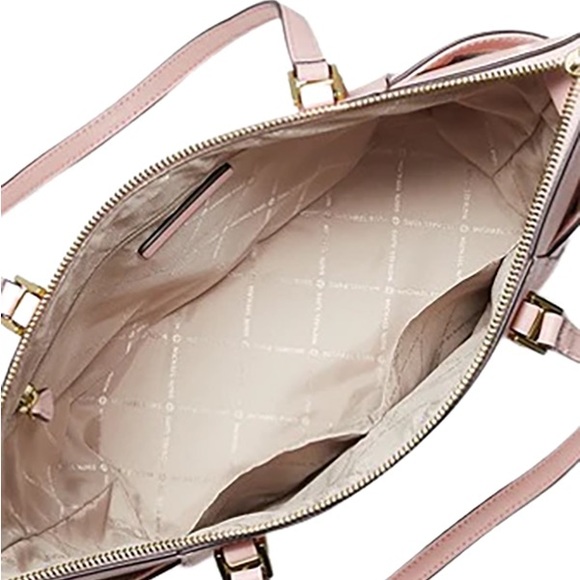 Michael Kors Charlotte Top Zip Tote - Jasmine Yellow - Picture 3 of 6